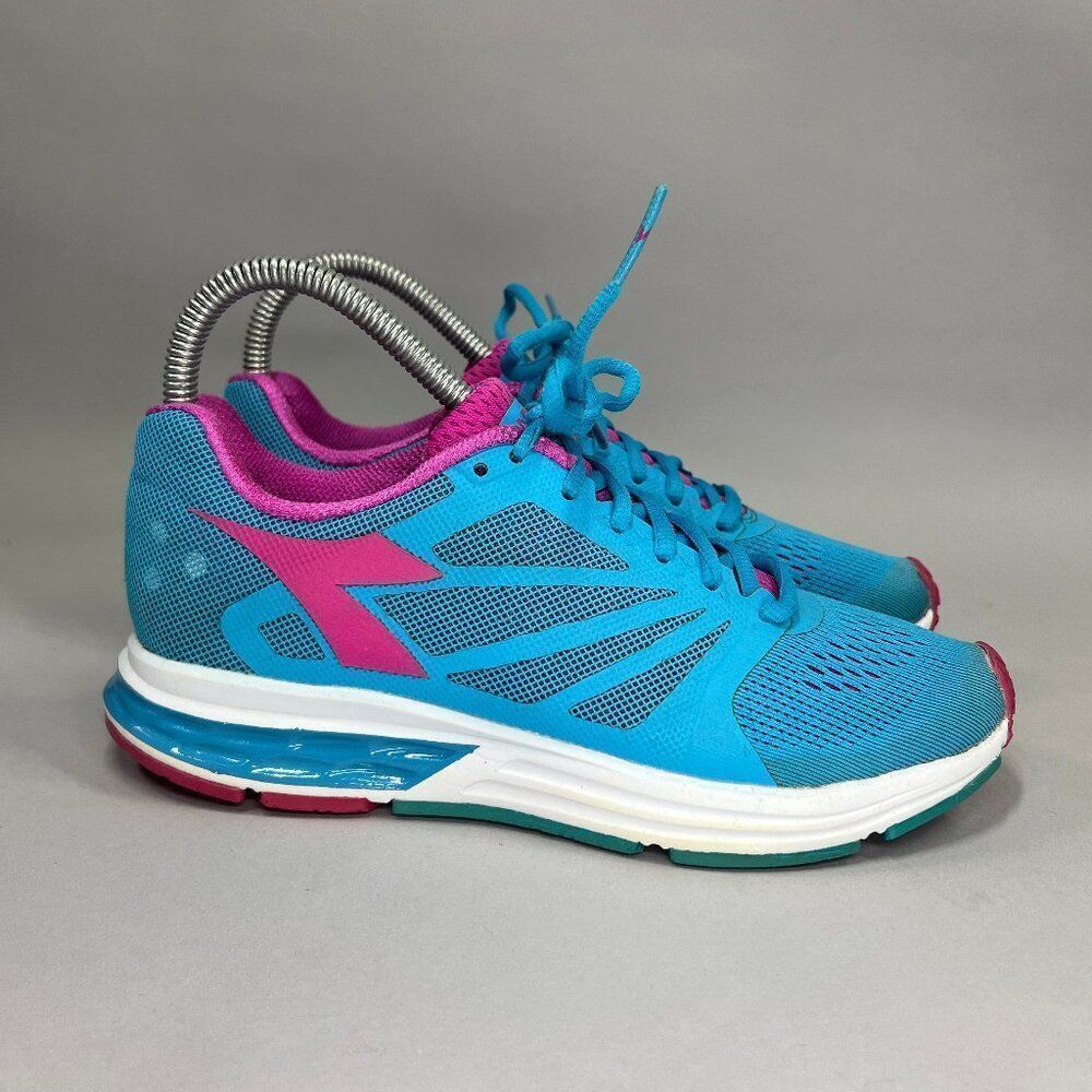 Diadora Kuruka Shoes Women's Size 5.5 Blue Running Training Athletic Sneakers